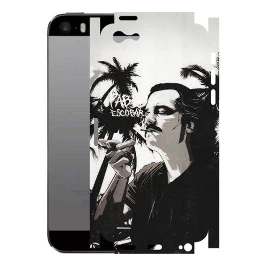 Apple iPhone Skins (All Models) - Pab Escobar - Transparent Finish (T-05) iPhone 5