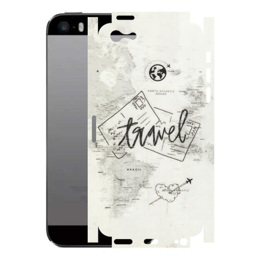 Apple iPhone Skins (All Models) - Travel Ticket - Transparent Finish (T-06) iPhone 5