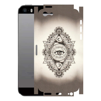 Apple iPhone Skins (All Models) - Illuminati Great Eye - Transparent Finish (T-14) iPhone 5