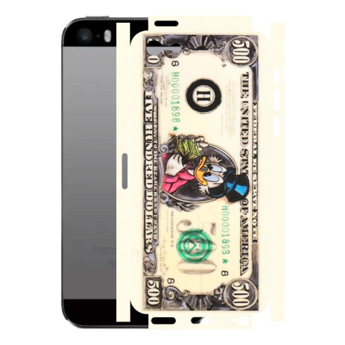 Apple iPhone Skins (All Models) - Five Hundred Dollar Duck - Transparent Finish (T-15) iPhone 5