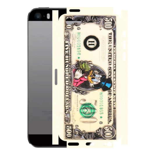 Apple iPhone Skins (All Models) - Five Hundred Dollar Duck - Transparent Finish (T-15) iPhone 5