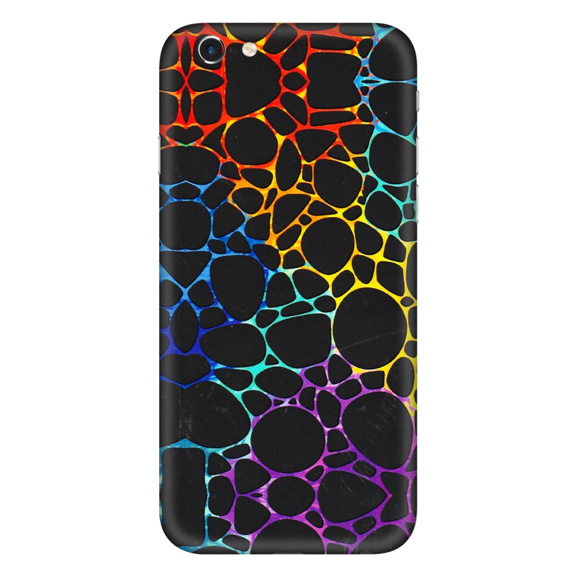 Apple iPhone Skins (All Models) - Abstract Art MultiColour - 3D Embossed Finish (L-133) iPhone 6S Plus