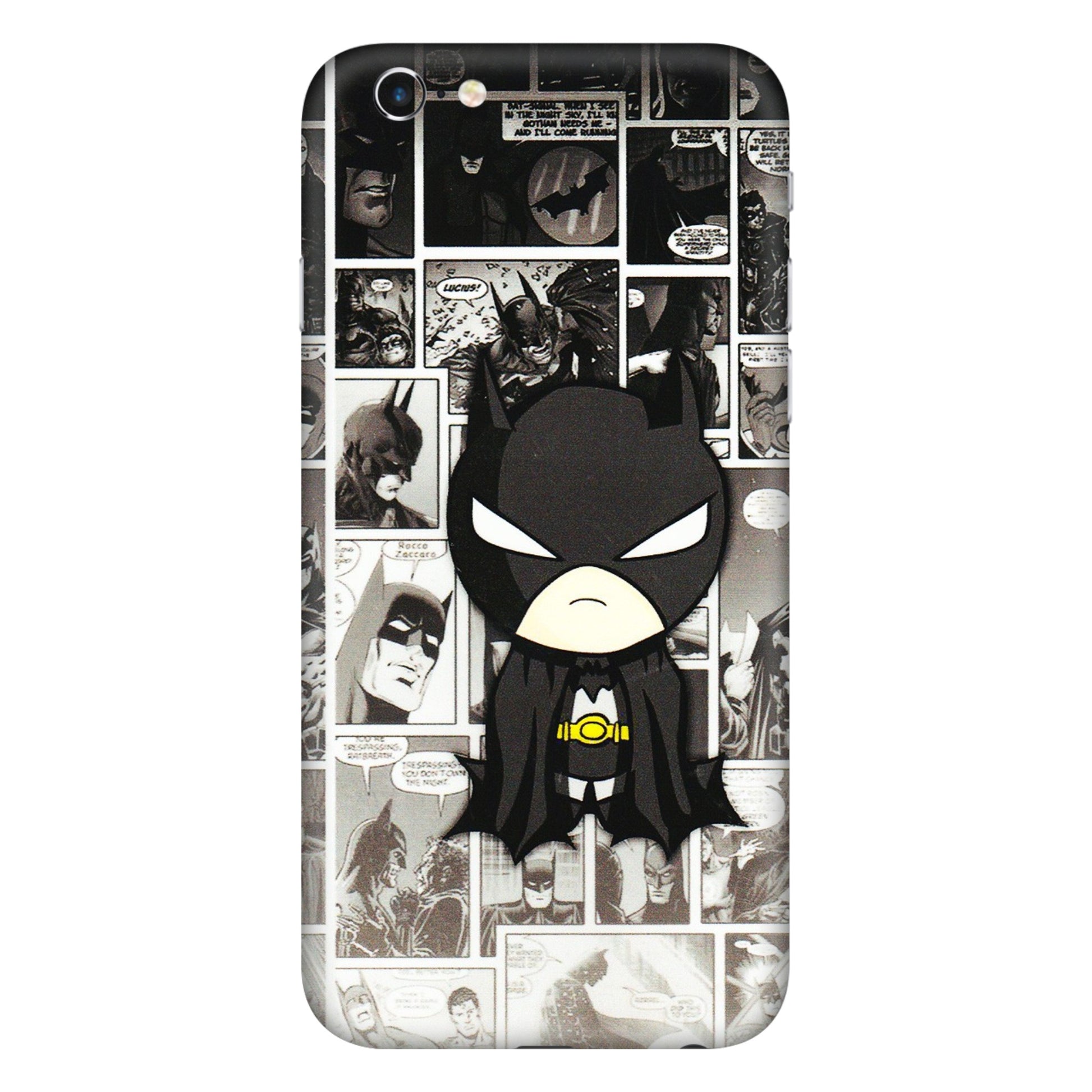 Apple iPhone Skins (All Models) - Toon Batman - 3D Embossed Finish (L-182) iPhone 6S Plus