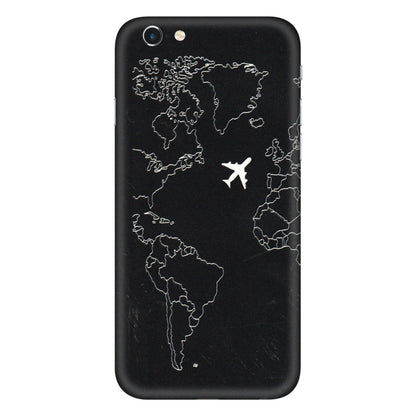 Apple iPhone Skins (All Models) - Never Ending Travel - 3D Embossed Finish (L-79) iPhone 6S Plus