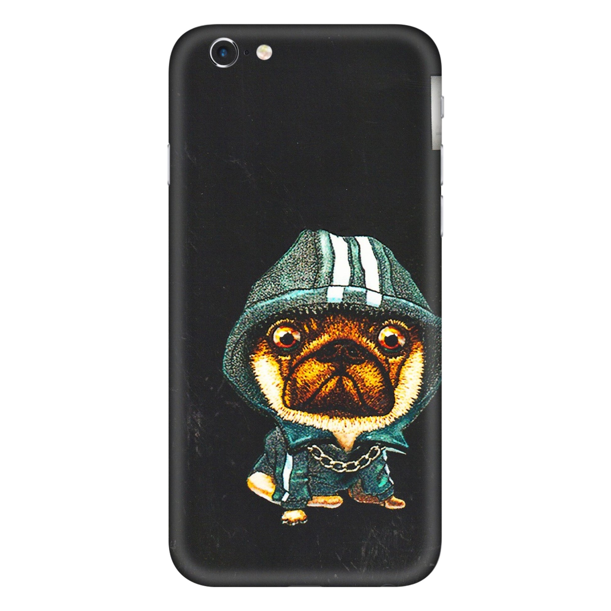 Apple iPhone Skins (All Models) - Puppy N Hoodie - 3D Embossed Finish (L-90) iPhone 6S Plus