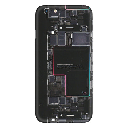 Apple iPhone Skins (All Models) - Motherboard Circuit Layout - Matte Finish (M-117) iPhone 6S Plus