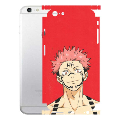 Apple iPhone Skins (All Models) - Ryomen Sukuna Fun Anime - Matte Finish (M-153) iPhone 6S Plus