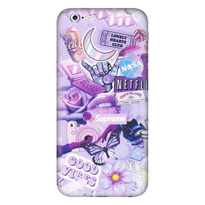 Apple iPhone Skins (All Models) - Supreme Purple Magic - Matte Finish (M-88) iPhone 6S Plus