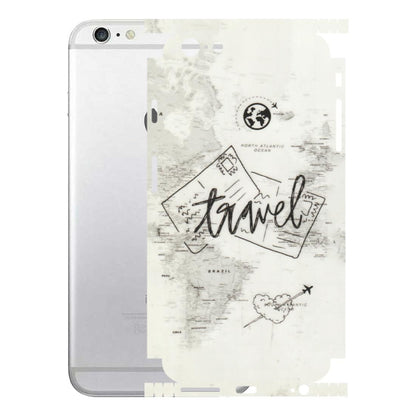 Apple iPhone Skins (All Models) - Travel Ticket - Transparent Finish (T-06) iPhone 6S Plus