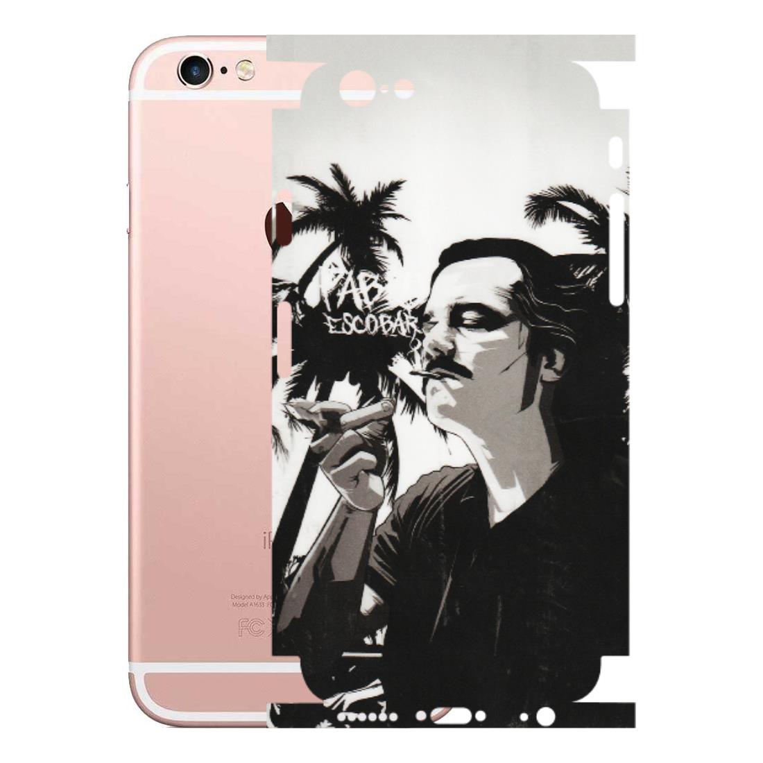 Apple iPhone Skins (All Models) - Pab Escobar - Transparent Finish (T-05) iPhone 6S
