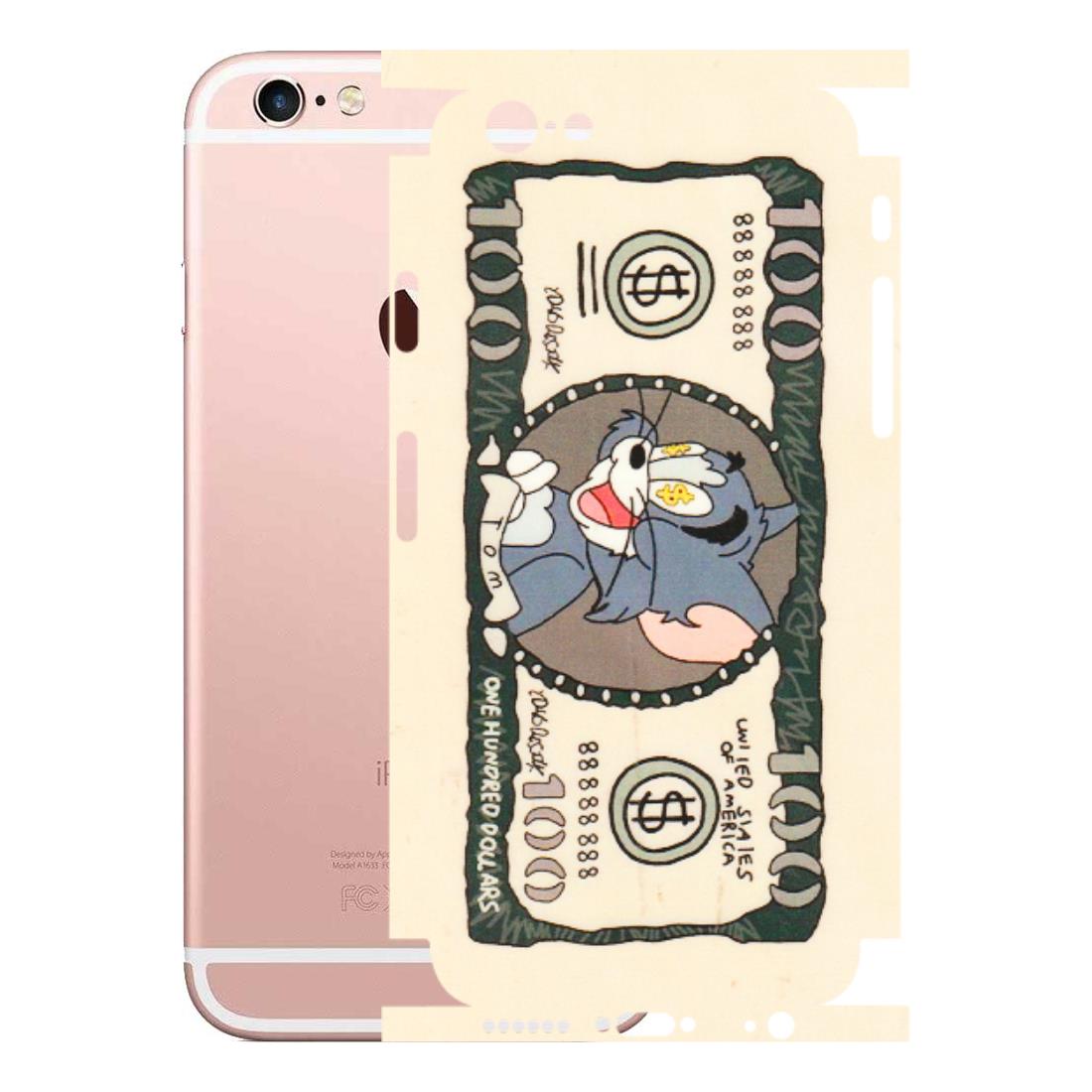 Apple iPhone Skins (All Models) - One Hundred Dollar Tom - Transparent Finish (T-16) iPhone 6S