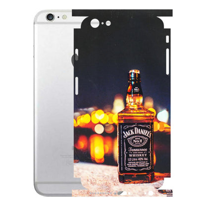 Apple iPhone Skins (All Models) - JD Whiskey Bottle - 3D Embossed Finish (L-20) iPhone 6 Plus