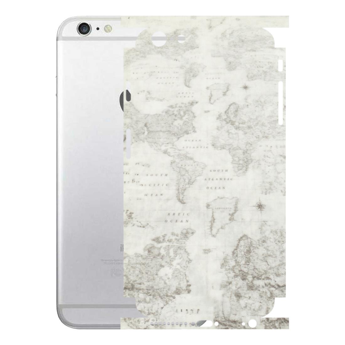Apple iPhone Skins (All Models) - World Travel Map - Transparent Finish (T-04) iPhone 6 Plus