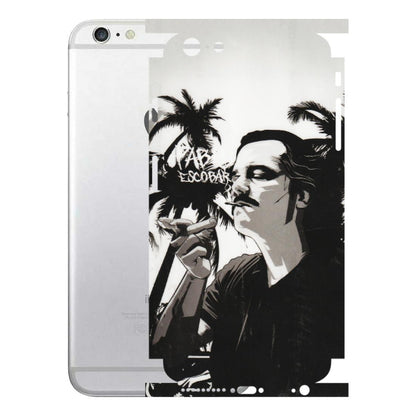 Apple iPhone Skins (All Models) - Pab Escobar - Transparent Finish (T-05) iPhone 6 Plus