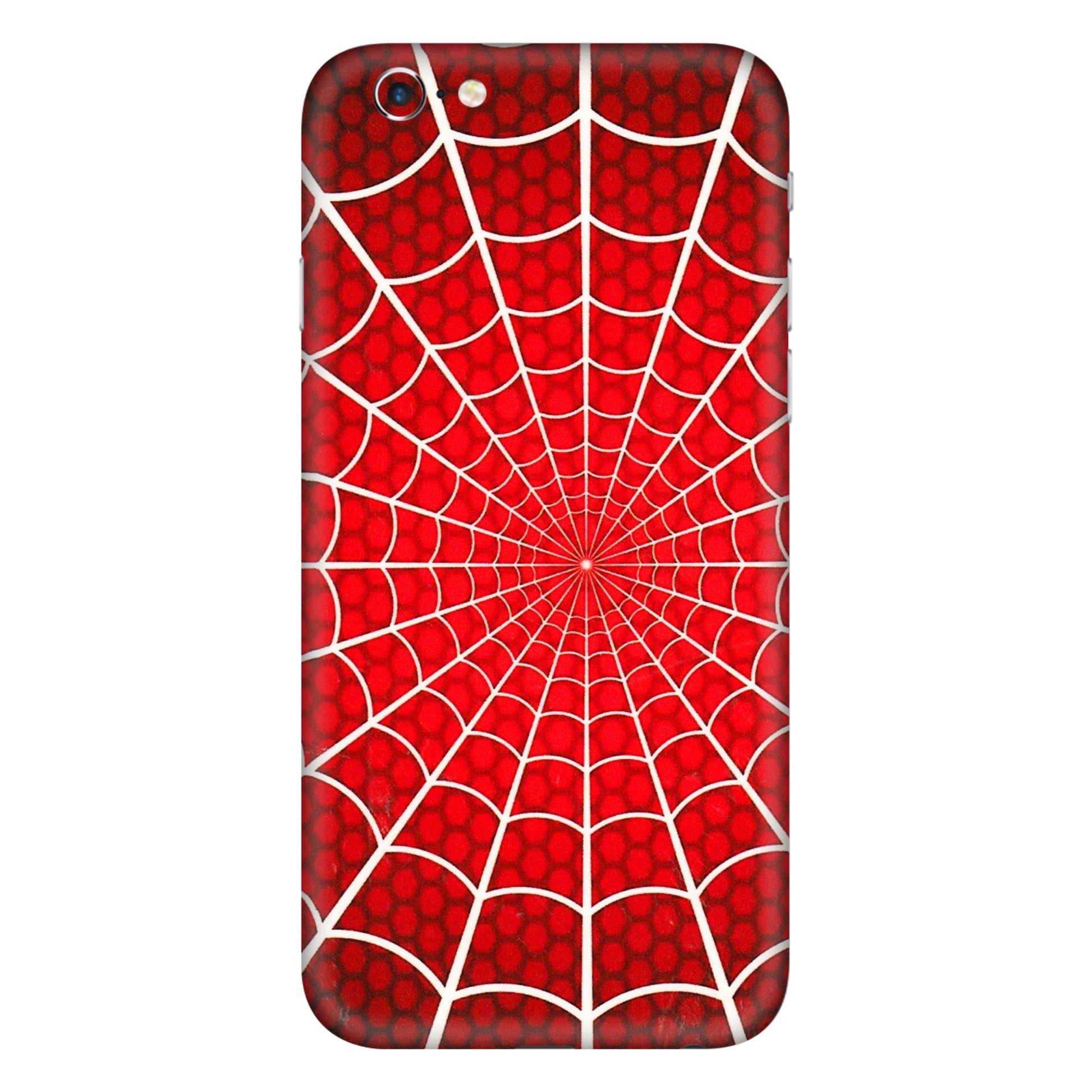 Apple iPhone Skins (All Models) - Classic Spidey Web - 3D Embossed Finish (L-115) iPhone 6 Plus
