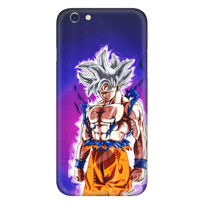 Apple iPhone Skins (All Models) - Goku Purple Anime - 3D Embossed Finish (L-147) iPhone 6 Plus