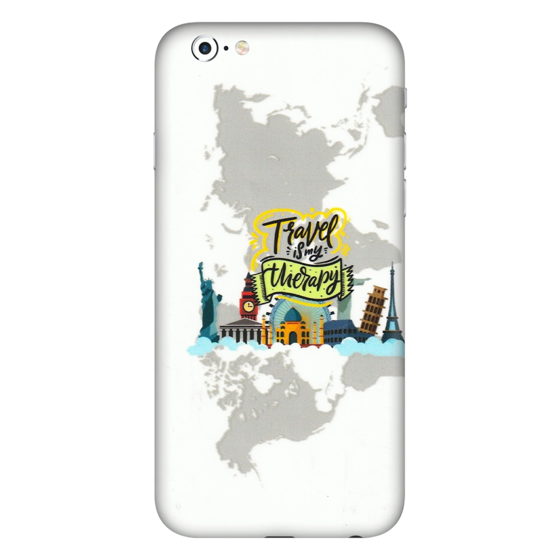 Apple iPhone Skins (All Models) - Travel Therapy - 3D Embossed Finish (L-199) iPhone 6 Plus