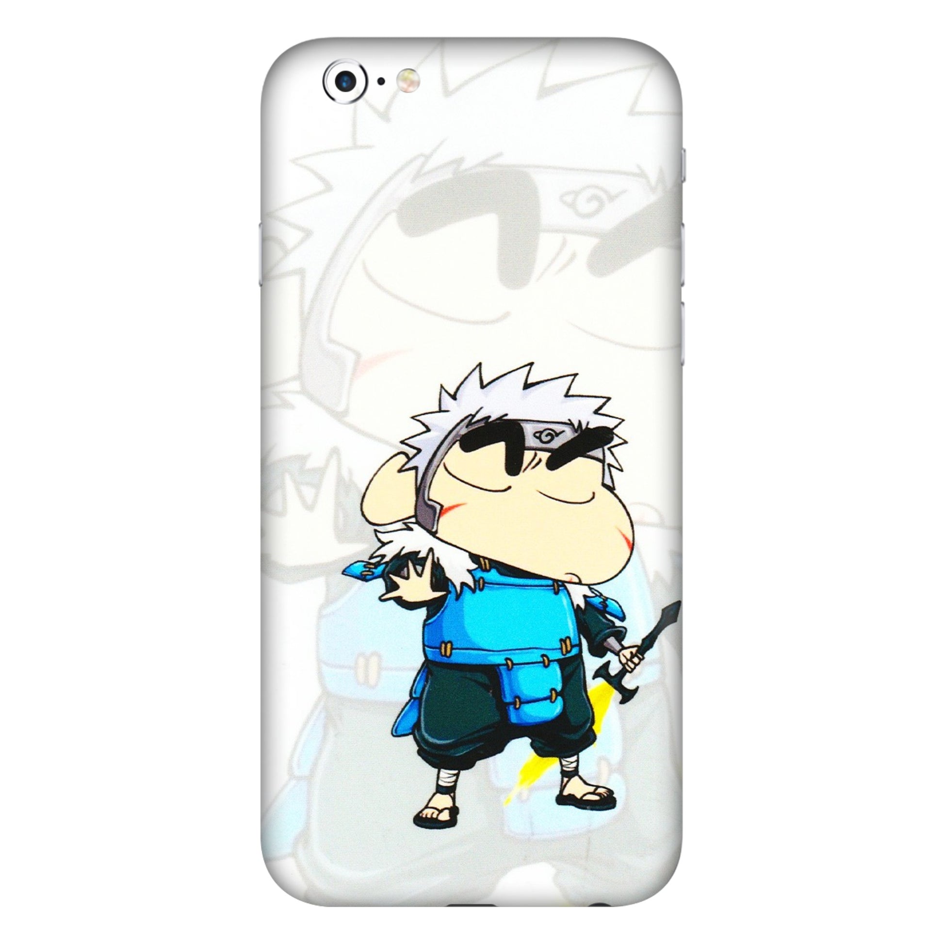 Apple iPhone Skins (All Models) - Angry Young Shinchan - 3D Embossed Finish (L-226) iPhone 6 Plus