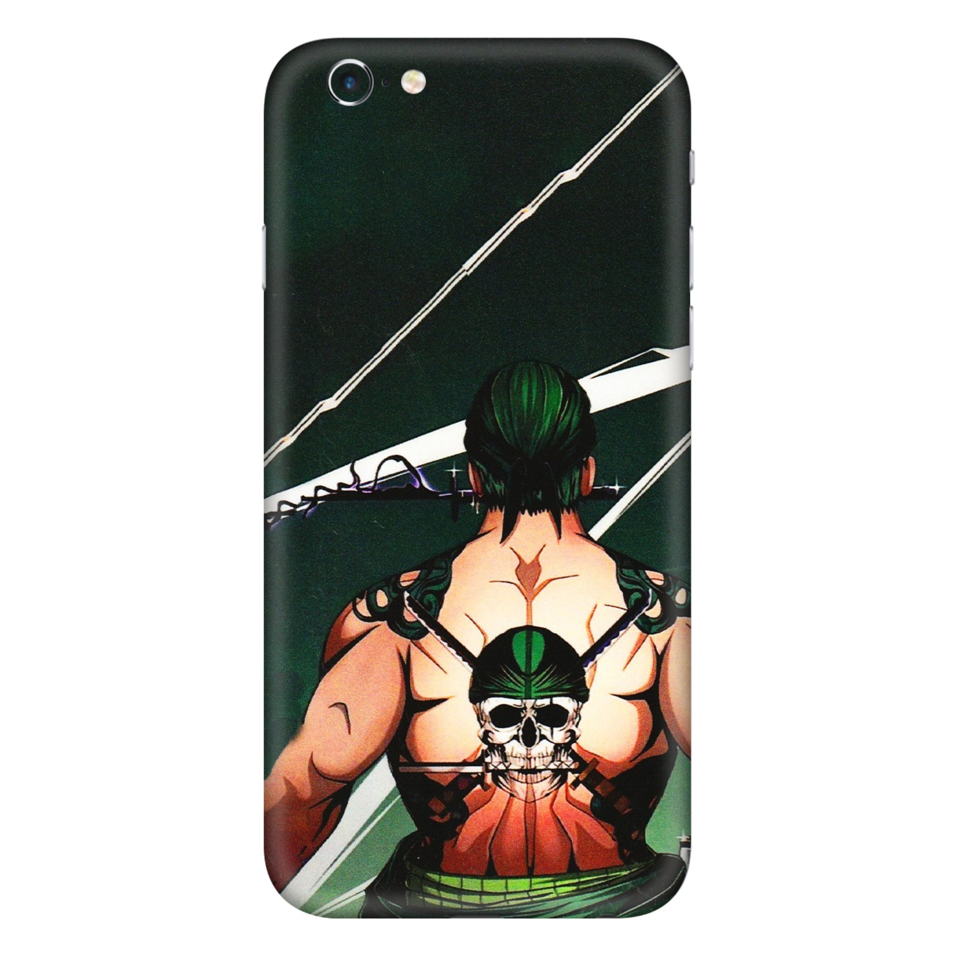 Apple iPhone Skins (All Models) - Zoro Anime - 3D Embossed Finish (L-23) iPhone 6 Plus