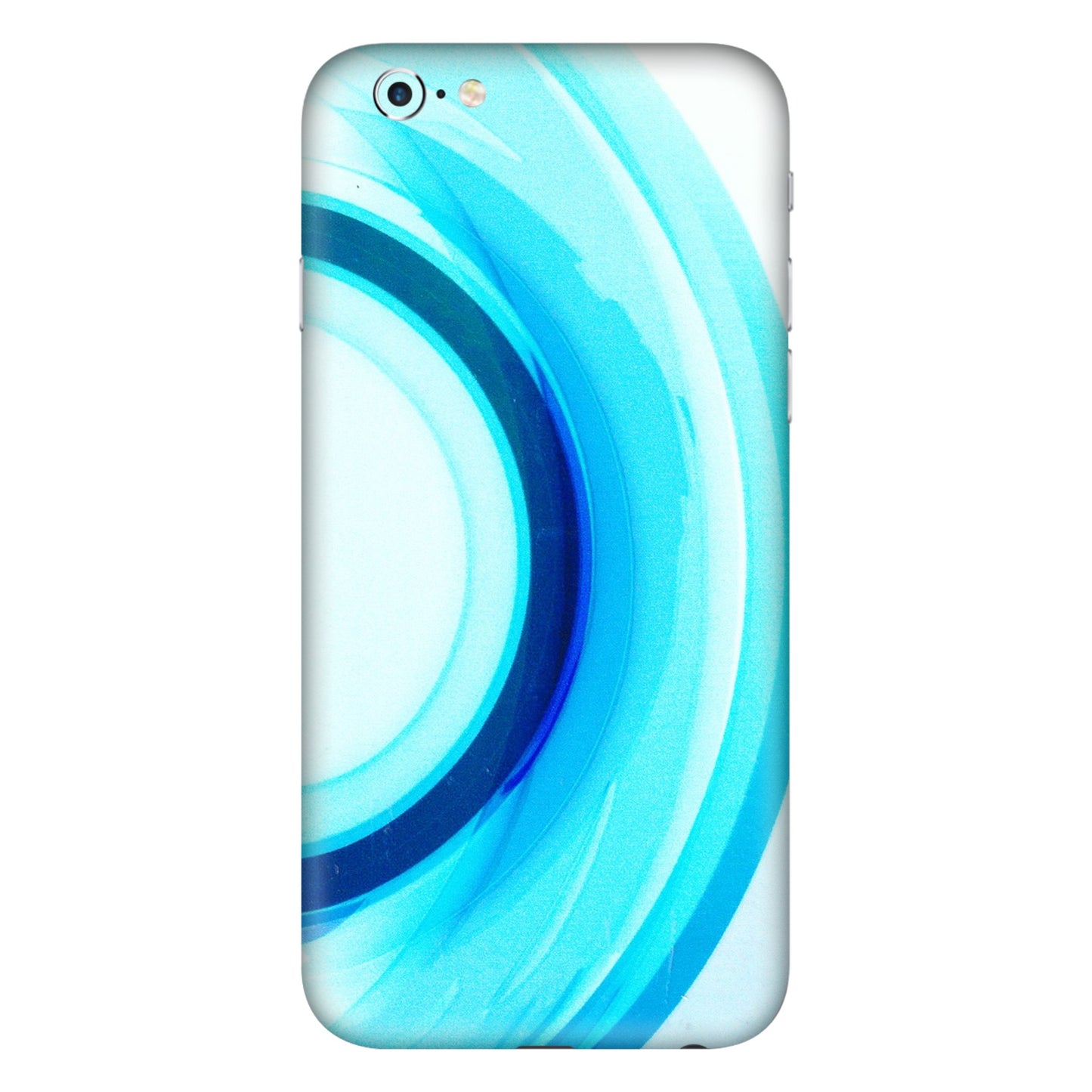 Apple iPhone Skins (All Models) - The Blue Curve - 3D Embossed Finish (L-244) iPhone 6 Plus