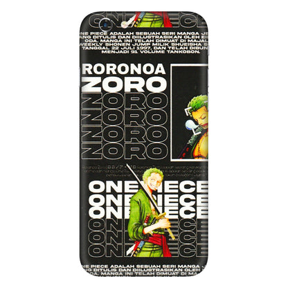 Apple iPhone Skins (All Models) - One Piece Zoro - 3D Embossed Finish (L-250) iPhone 6 Plus
