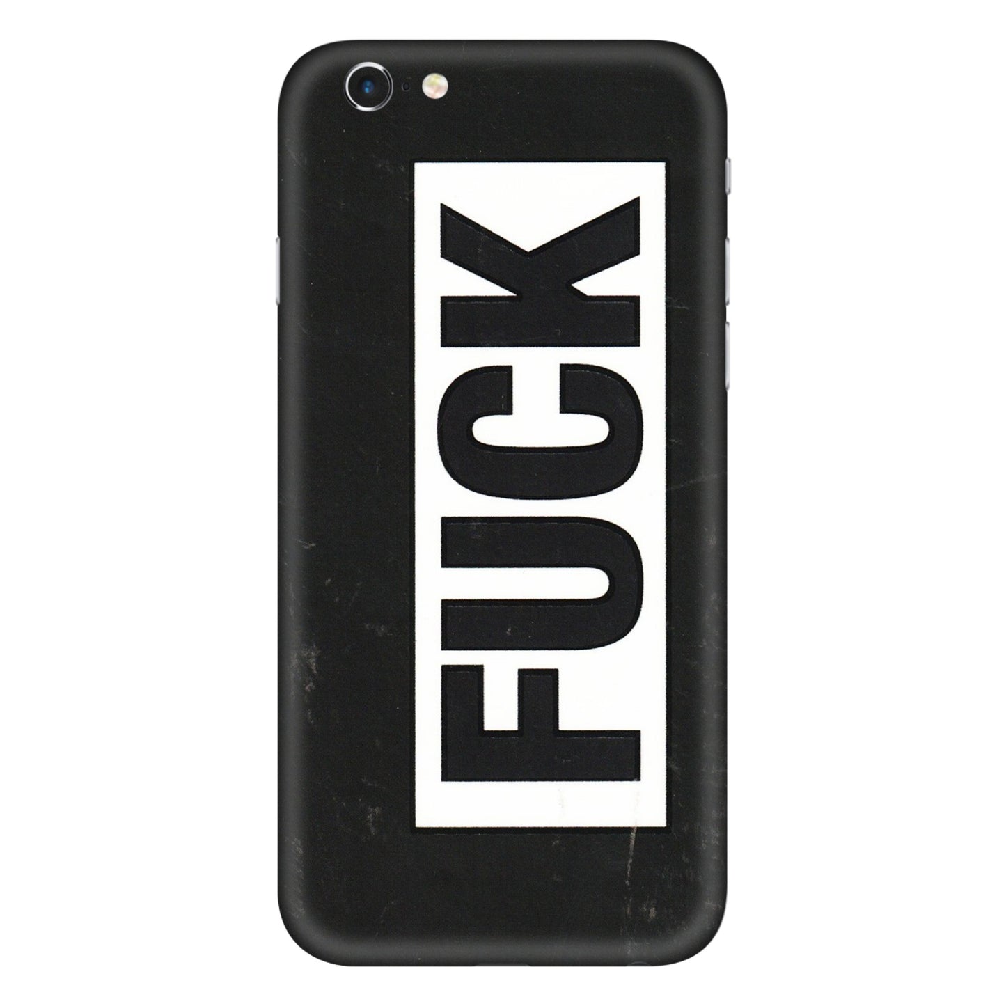 Apple iPhone Skins (All Models) - The F Word - 3D Embossed Finish (L-255) iPhone 6 Plus