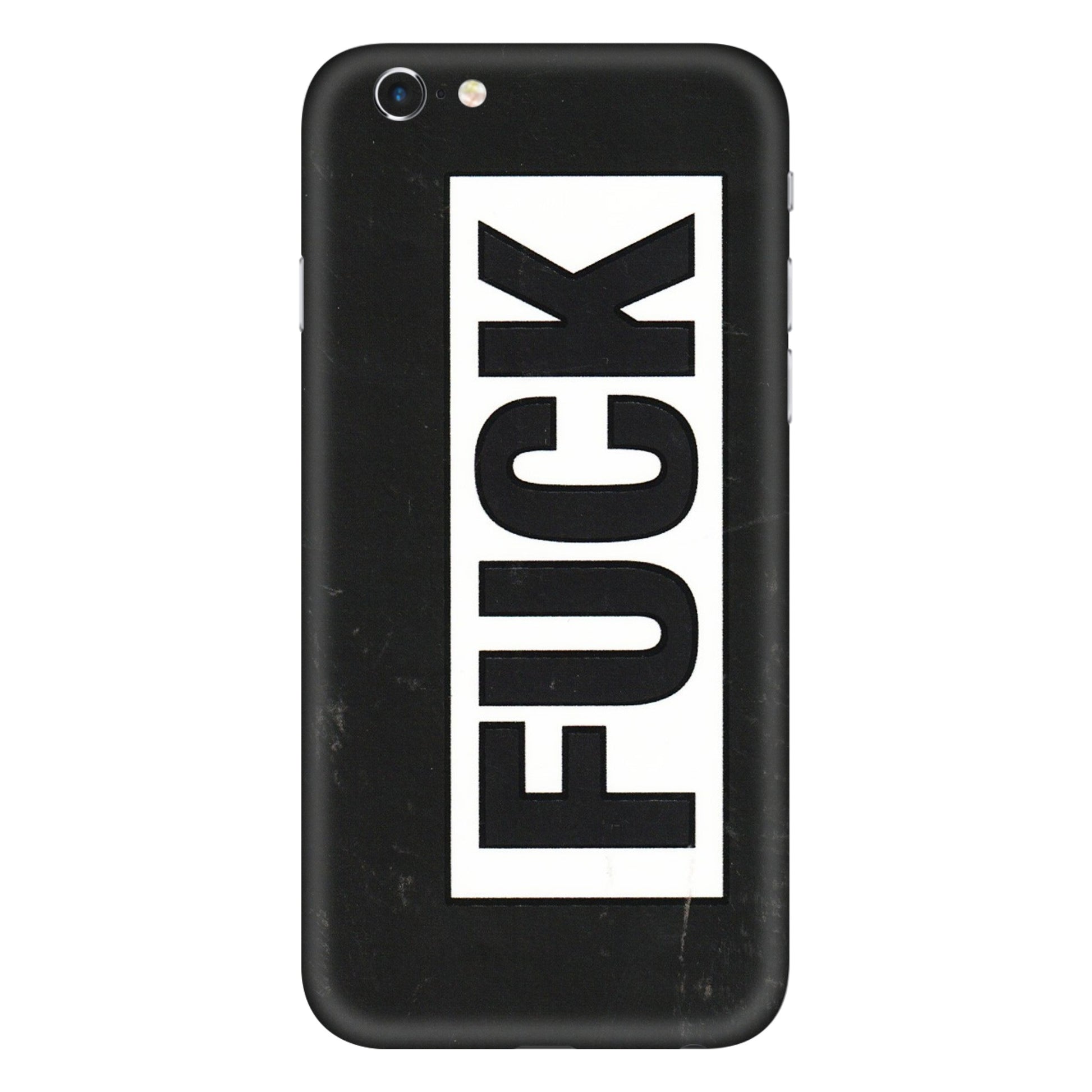 Apple iPhone Skins (All Models) - The F Word - 3D Embossed Finish (L-255) iPhone 6 Plus