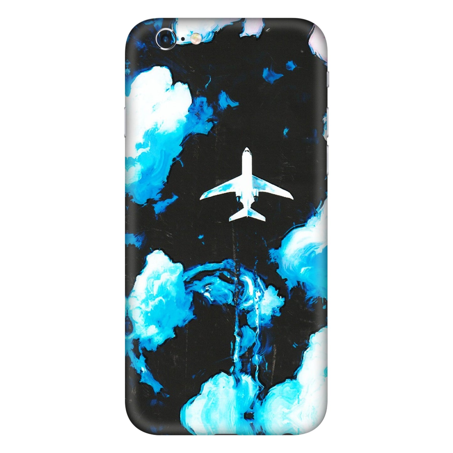 Apple iPhone Skins (All Models) - Travel In Airline - 3D Embossed Finish (L-264) iPhone 6 Plus