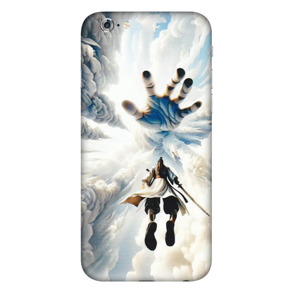 Apple iPhone Skins (All Models) - Big Hand With Monkey King - 3D Embossed Finish (L-323) iPhone 6 Plus