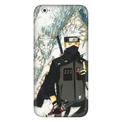 Apple iPhone Skins (All Models) - Kakashi Hatake Naruto Anime - 3D Embossed Finish (L-46) iPhone 6 Plus