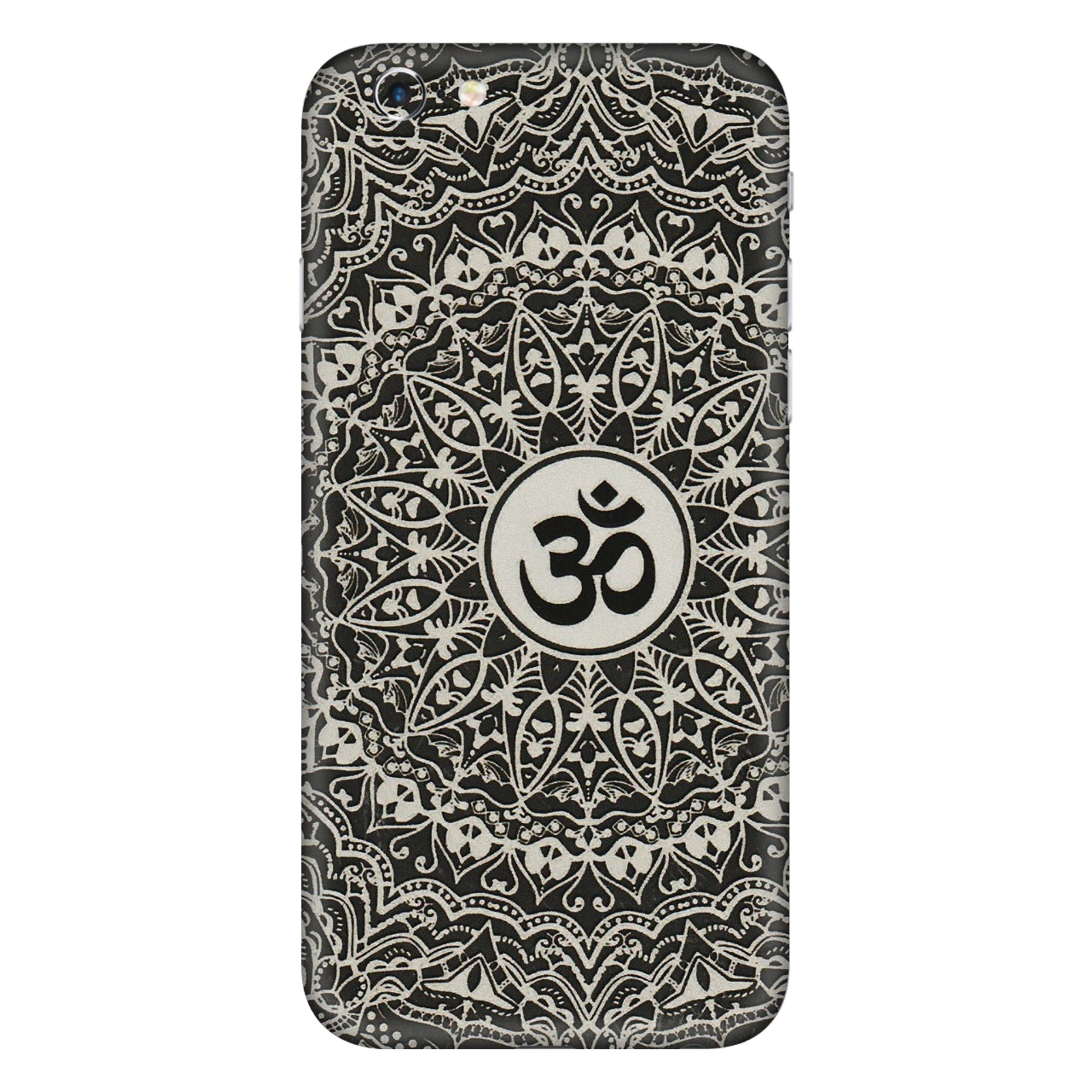 Apple iPhone Skins (All Models) - Aum Elegant Mandala - 3D Embossed Finish (L-62) iPhone 6 Plus