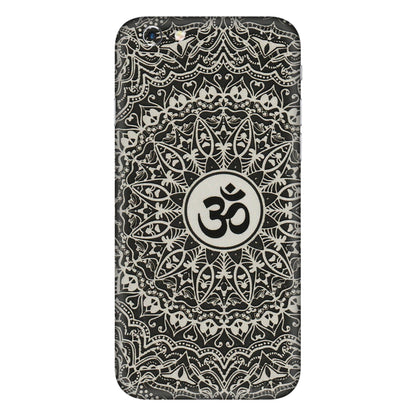 Apple iPhone Skins (All Models) - Aum Elegant Mandala - 3D Embossed Finish (L-62) iPhone 6 Plus