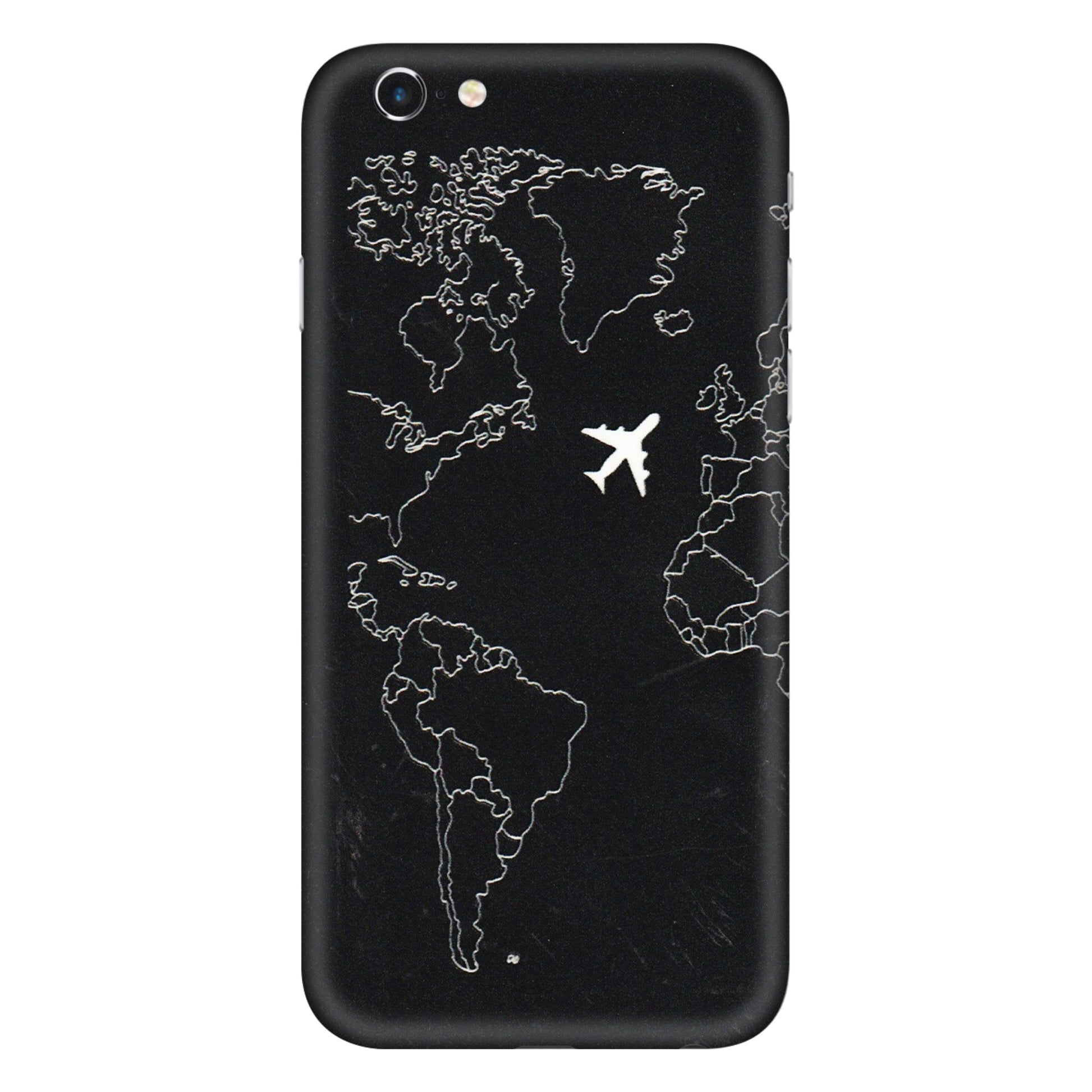 Apple iPhone Skins (All Models) - Never Ending Travel - 3D Embossed Finish (L-79) iPhone 6 Plus