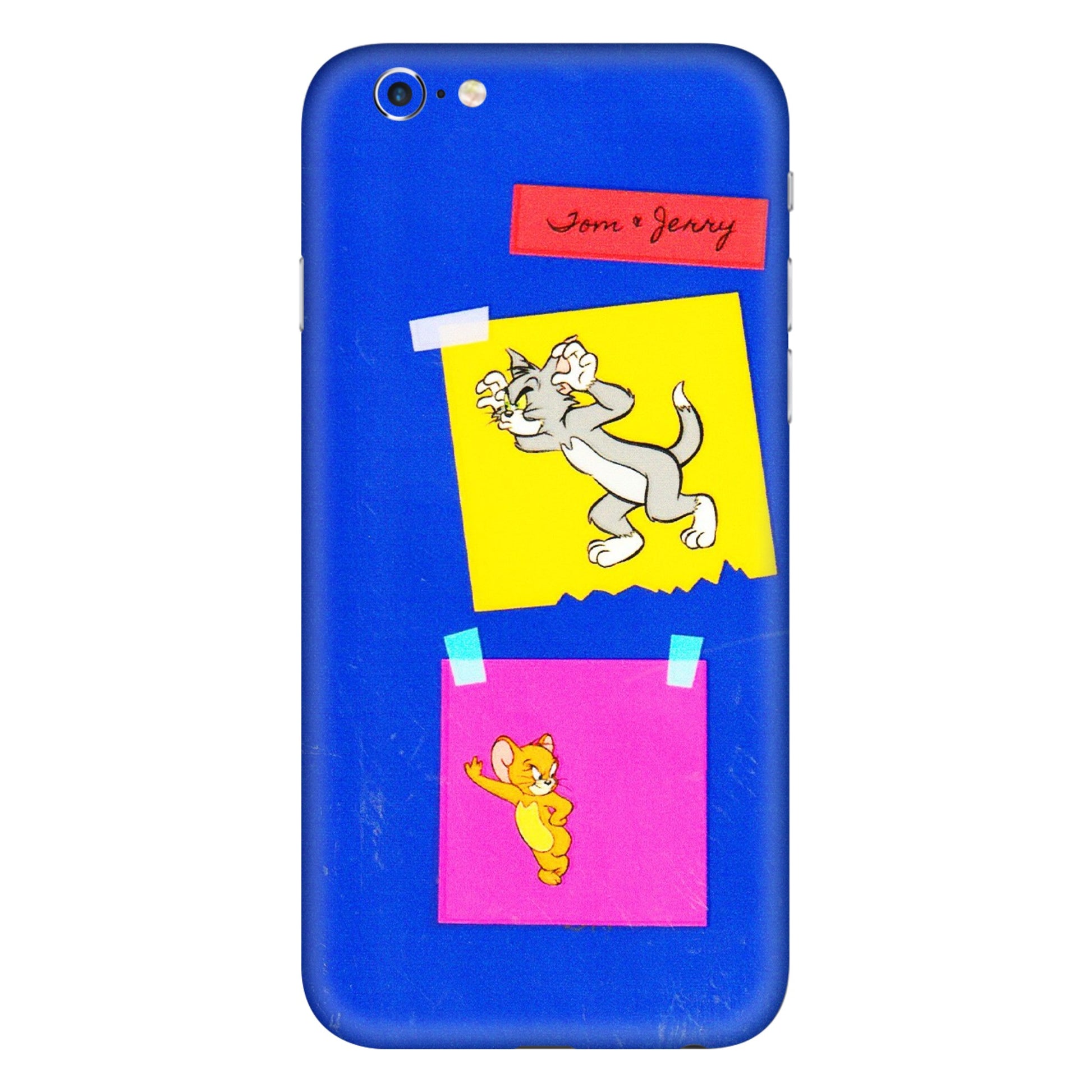 Apple iPhone Skins (All Models) - Tom N Jerry Sticky Notes - 3D Embossed Finish (L-88) iPhone 6 Plus