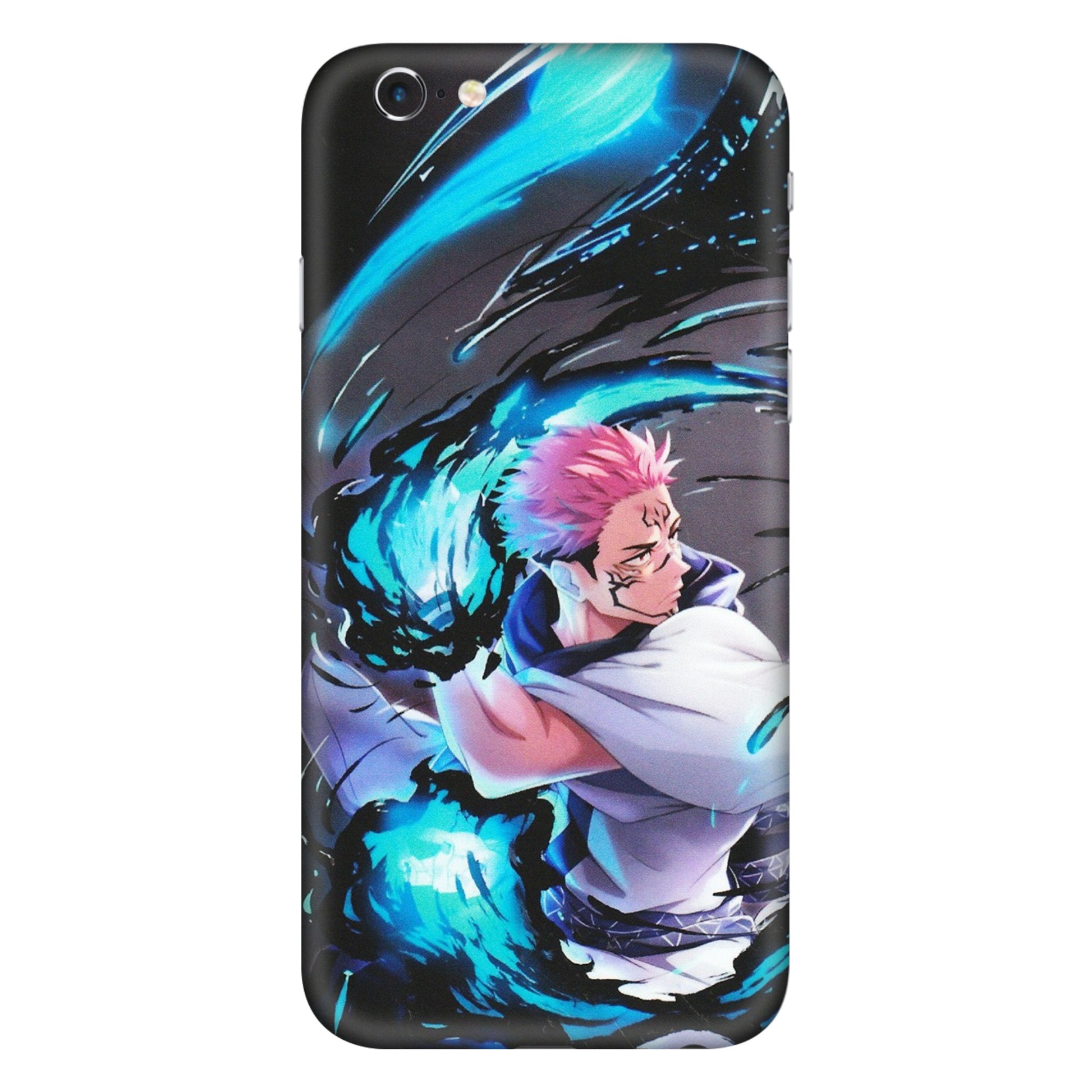 Apple iPhone Skins (All Models) - New Jujutsu Kaisen Grey Blue Anime - Matte Finish (M-127) iPhone 6 Plus
