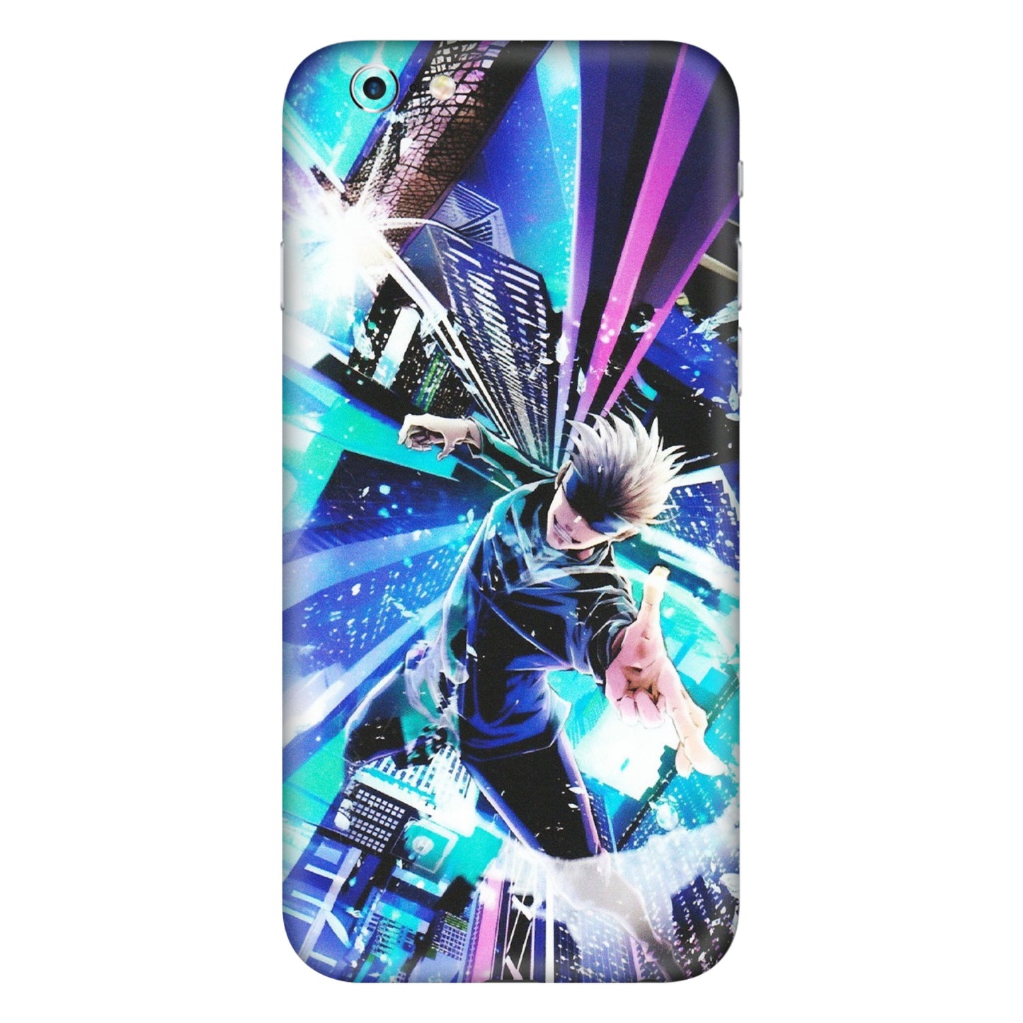 Apple iPhone Skins (All Models) - Manga Action Jujustu Kaisen Anime - Matte Finish (M-155) iPhone 6 Plus