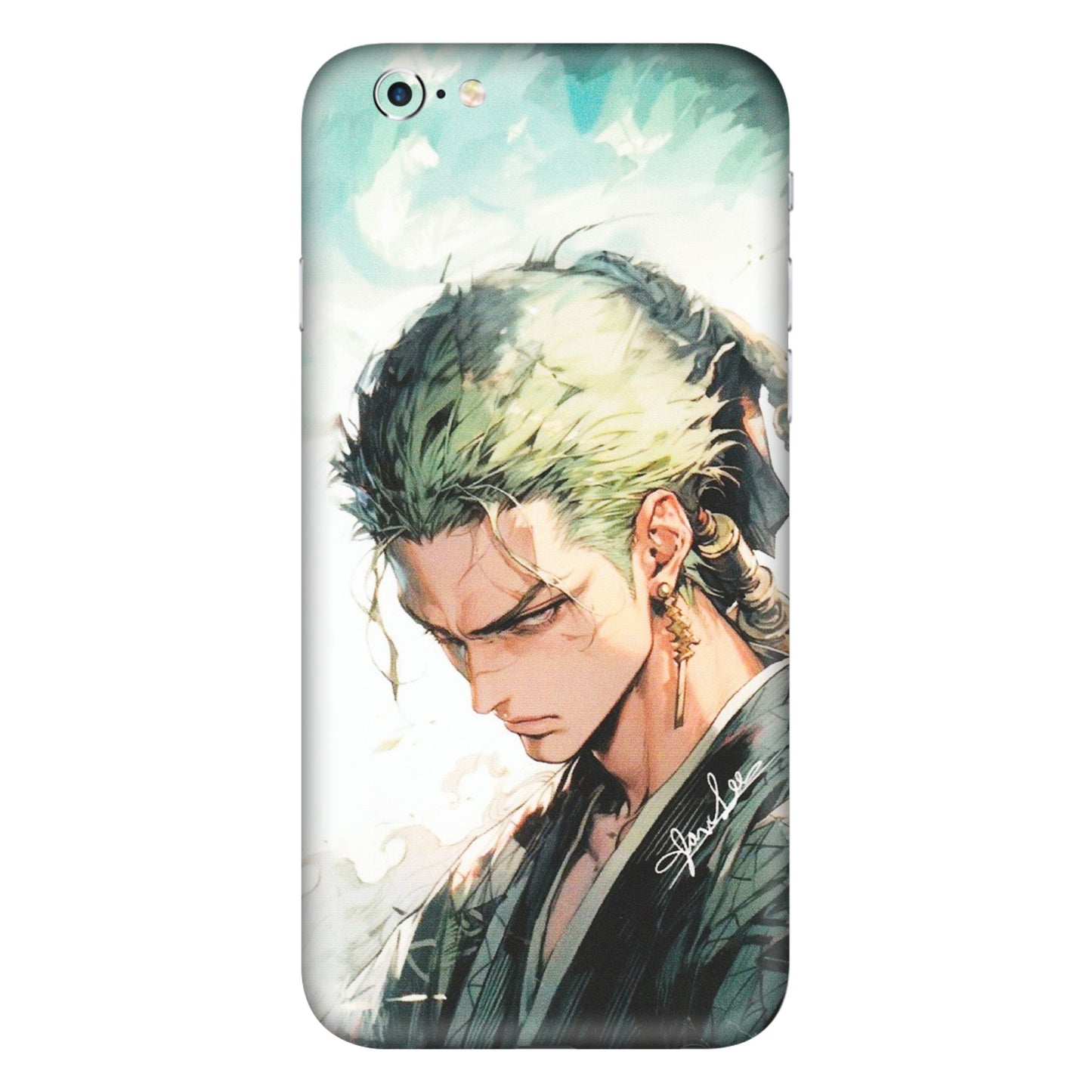 Apple iPhone Skins (All Models) - Pirate Hunter One Piece Anime - Matte Finish (M-157) iPhone 6 Plus