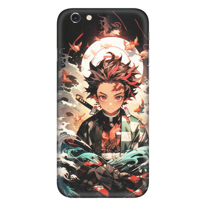 Apple iPhone Skins (All Models) - Tanjiro Demon Slayer Anime - Matte Finish (M-158) iPhone 6 Plus