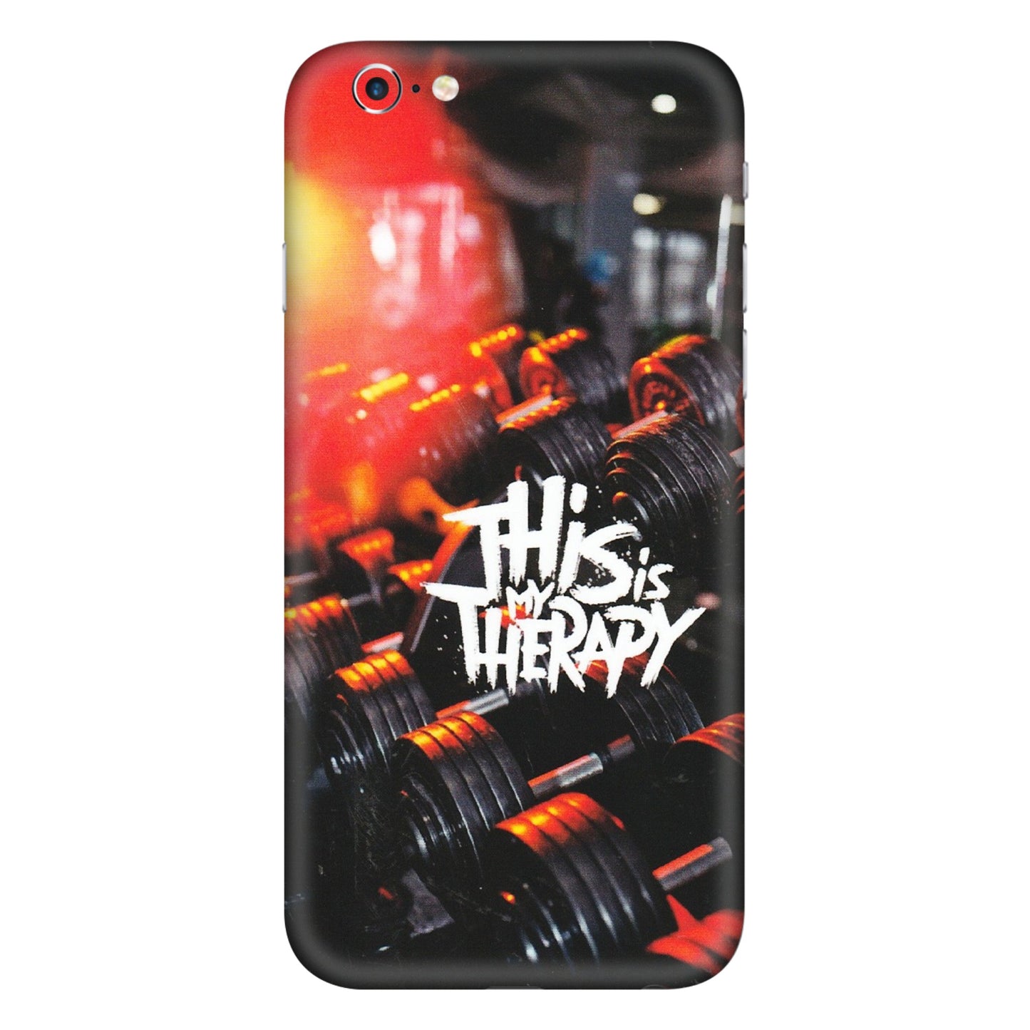 Apple iPhone Skins (All Models) - GYM Lover Therapy - Matte Finish (M-160) iPhone 6 Plus