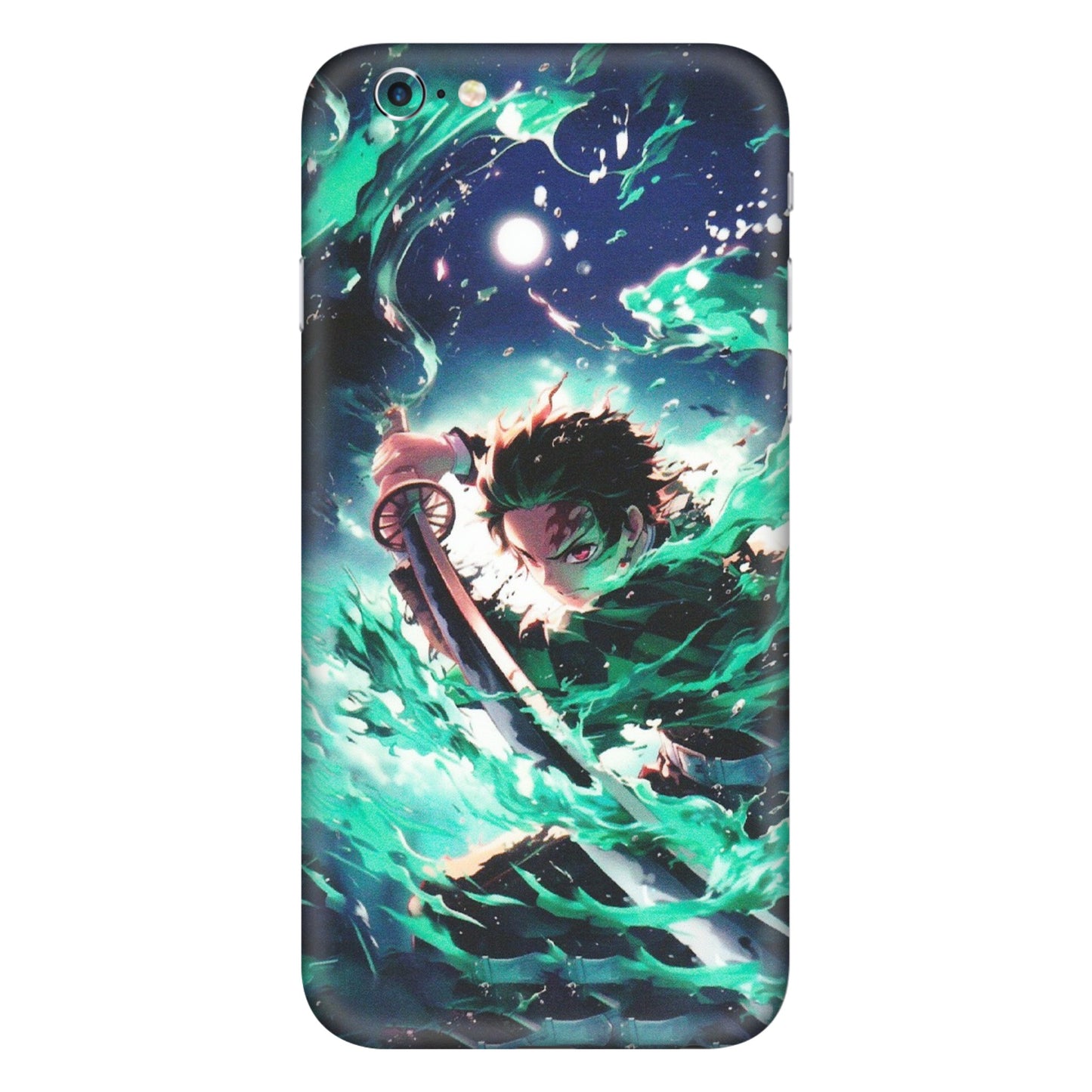 Apple iPhone Skins (All Models) - Sword Fighter Anime - Matte Finish (M-29) iPhone 6 Plus