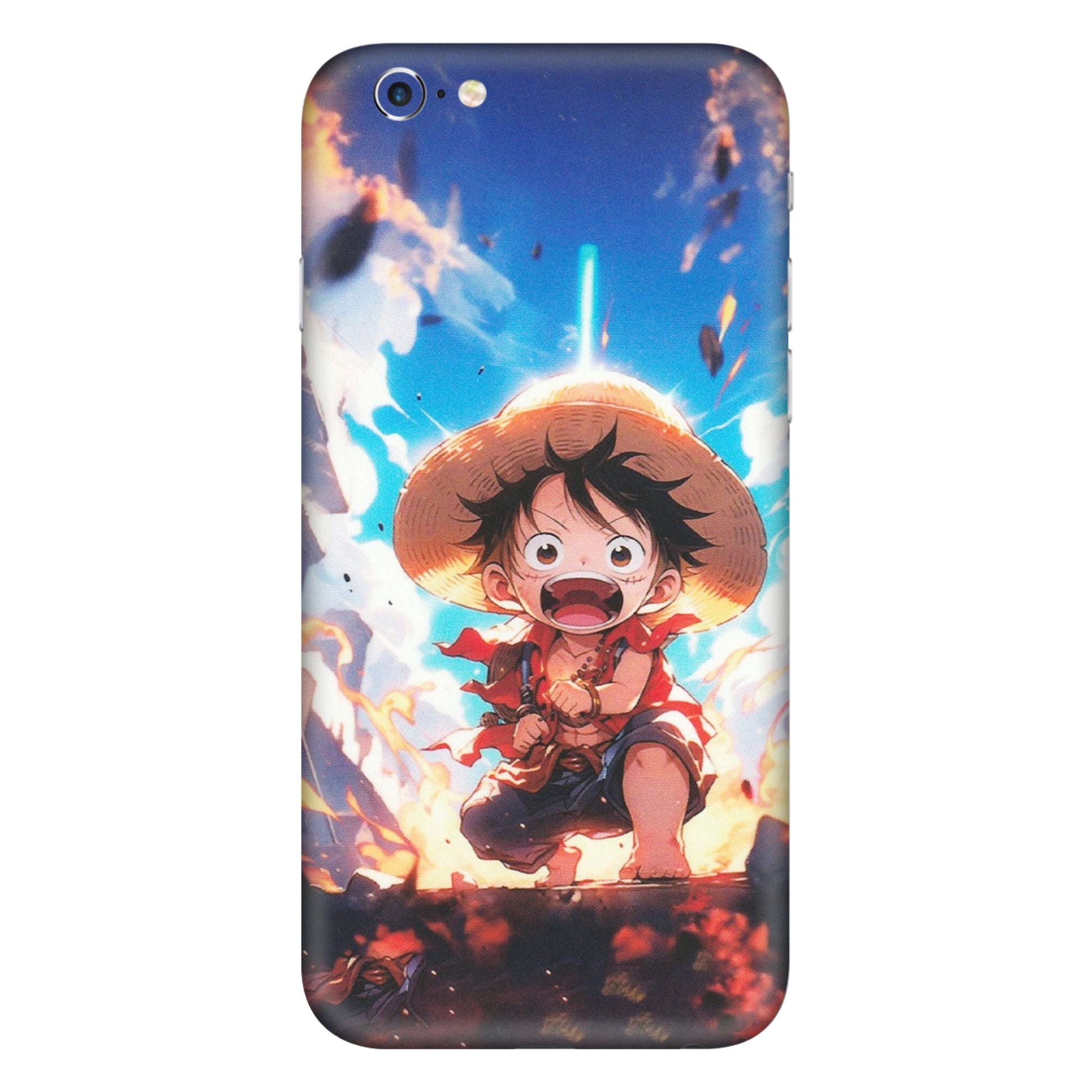 Apple iPhone Skins (All Models) - Toon One Piece Cute Character - Matte Finish (M-35) iPhone 6 Plus