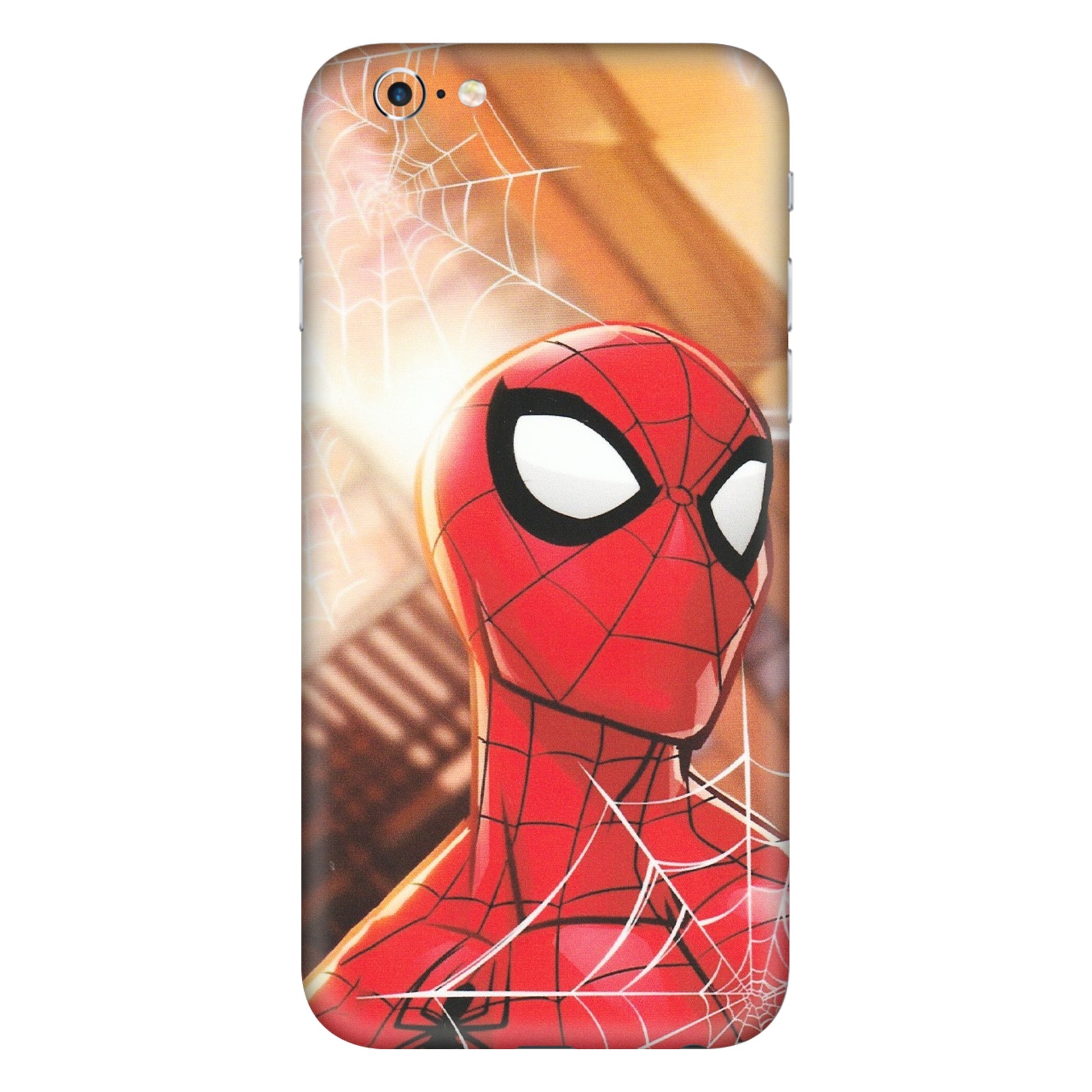 Apple iPhone Skins (All Models) - Spiderman Face New - Matte Finish (M-41) iPhone 6 Plus