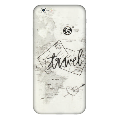 Apple iPhone Skins (All Models) - Travel Ticket - Transparent Finish (T-06) iPhone 6 Plus