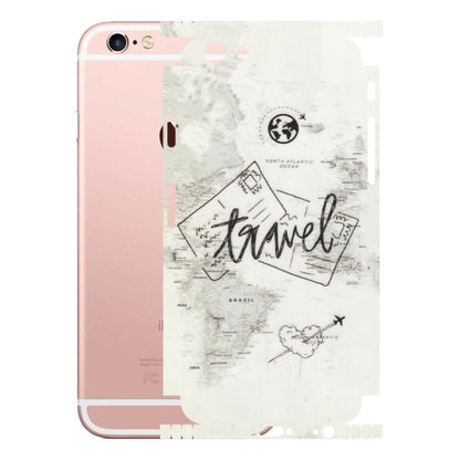 Apple iPhone Skins (All Models) - Travel Ticket - Transparent Finish (T-06) iPhone 6