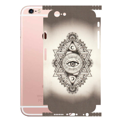 Apple iPhone Skins (All Models) - Illuminati Great Eye - Transparent Finish (T-14) iPhone 6