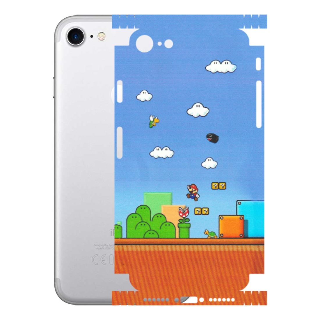 Apple iPhone Skins (All Models) - Mario Game Scene - Matte Finish (M-24) iPhone 7