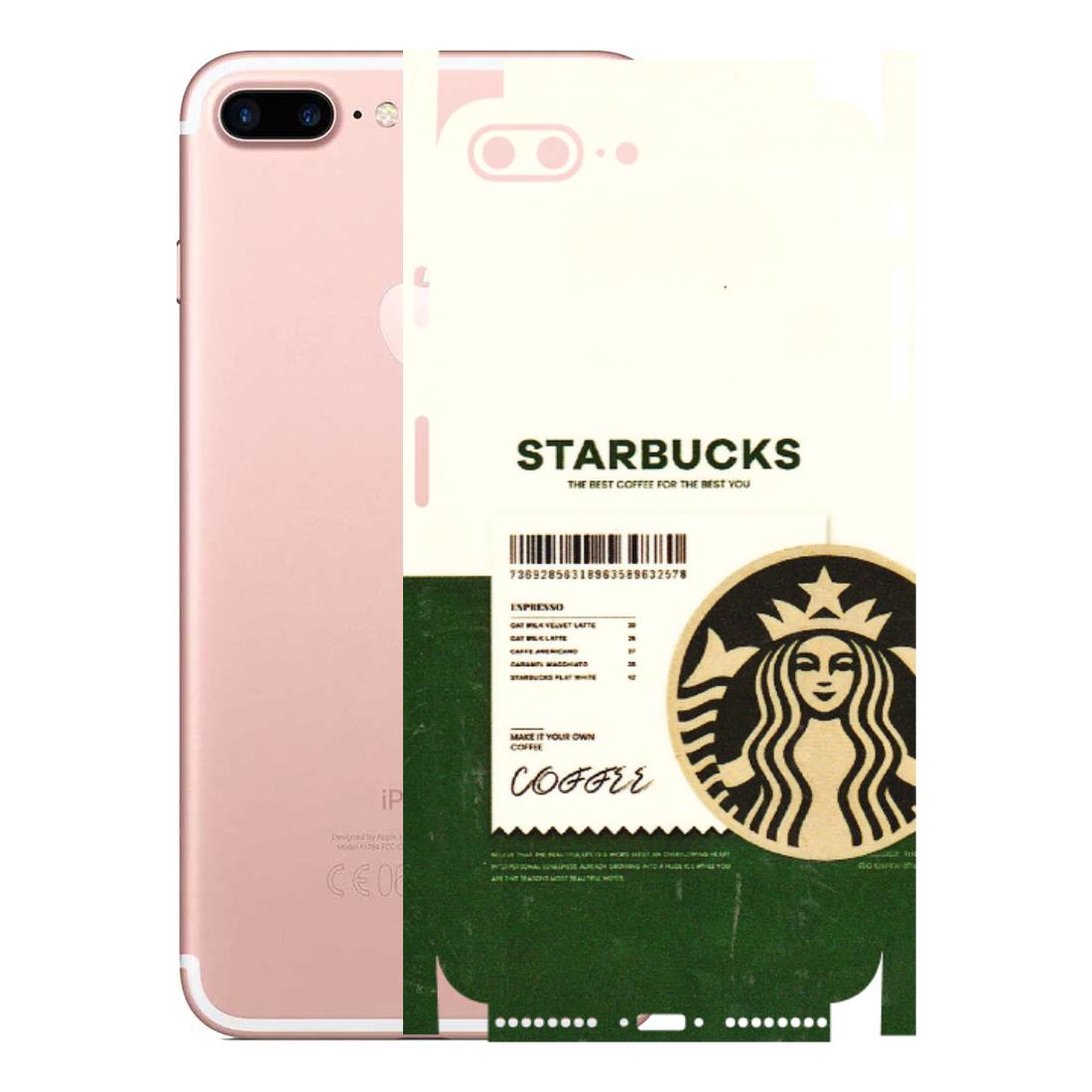 Apple iPhone Skins (All Models) - Starbucks Barcode - 3D Embossed Finish (L-308) iPhone 7 Plus