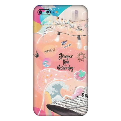Apple iPhone Skins (All Models) - Stronger Then Yesterday - Matte Finish (M-128) iPhone 7 Plus