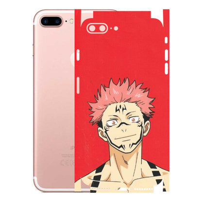 Apple iPhone Skins (All Models) - Ryomen Sukuna Fun Anime - Matte Finish (M-153) iPhone 7 Plus