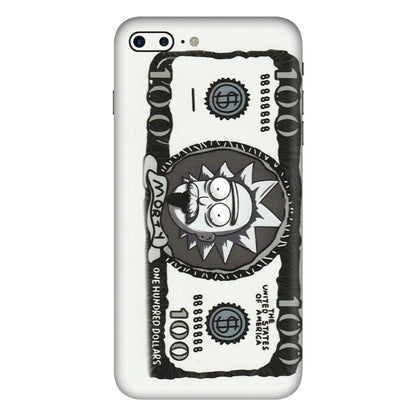 Apple iPhone Skins (All Models) - Rick And Morty Hundred Dollar Anime - Matte Finish (M-161) iPhone 7 Plus